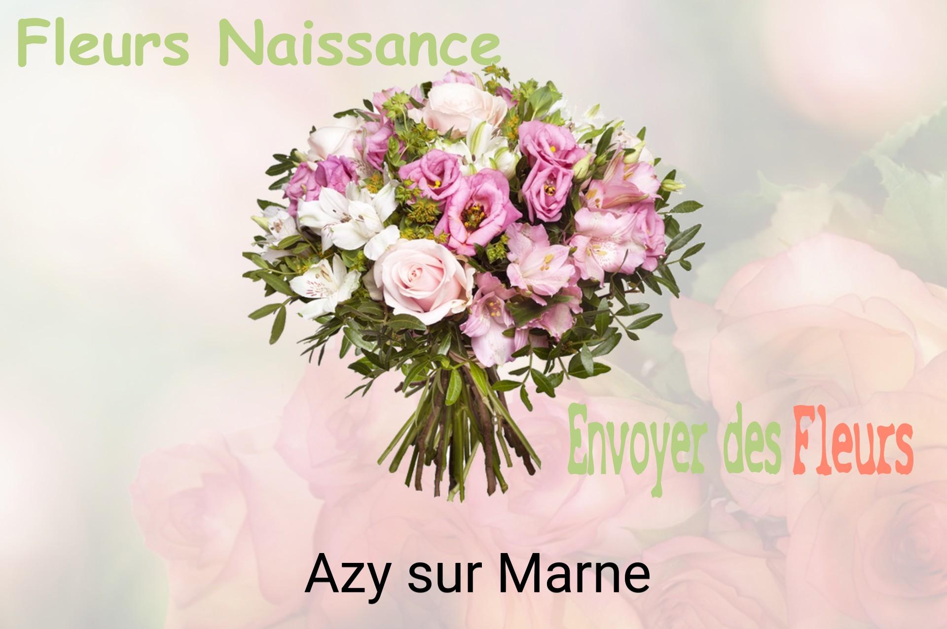 Bouquet de fleurs de naissance livré à Azy-sur-Marne