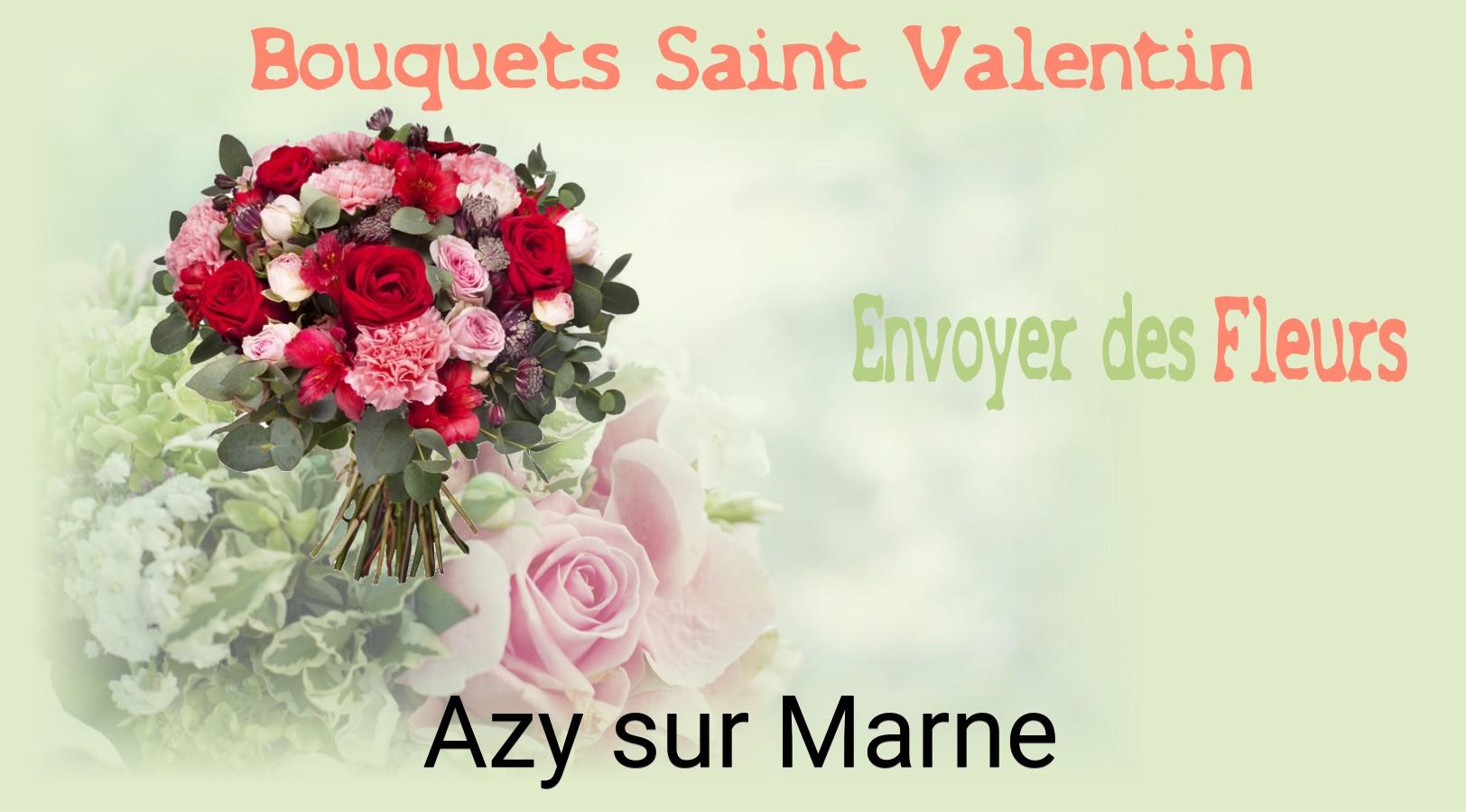 Roses de Saint-Valentin livrées à Azy-sur-Marne